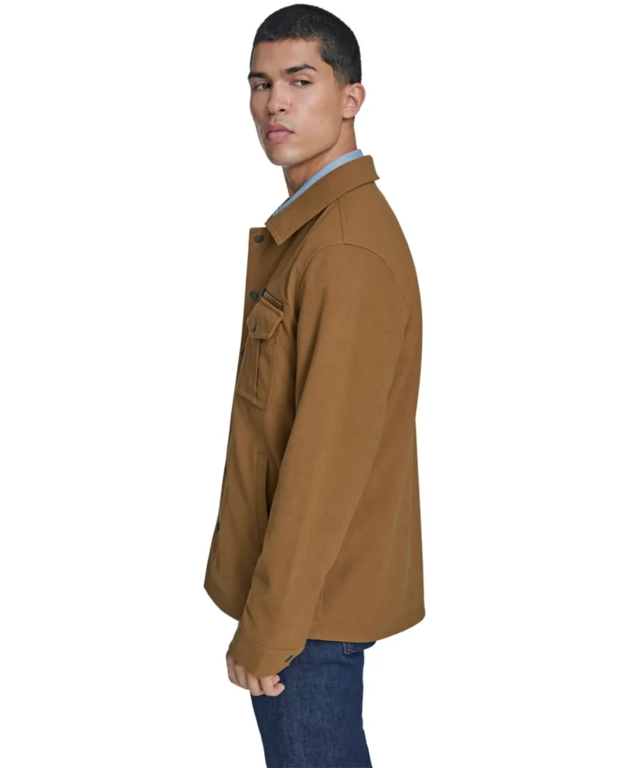 Мужская рубашка-куртка с передней молнией Levi's, Toffee — фото 2