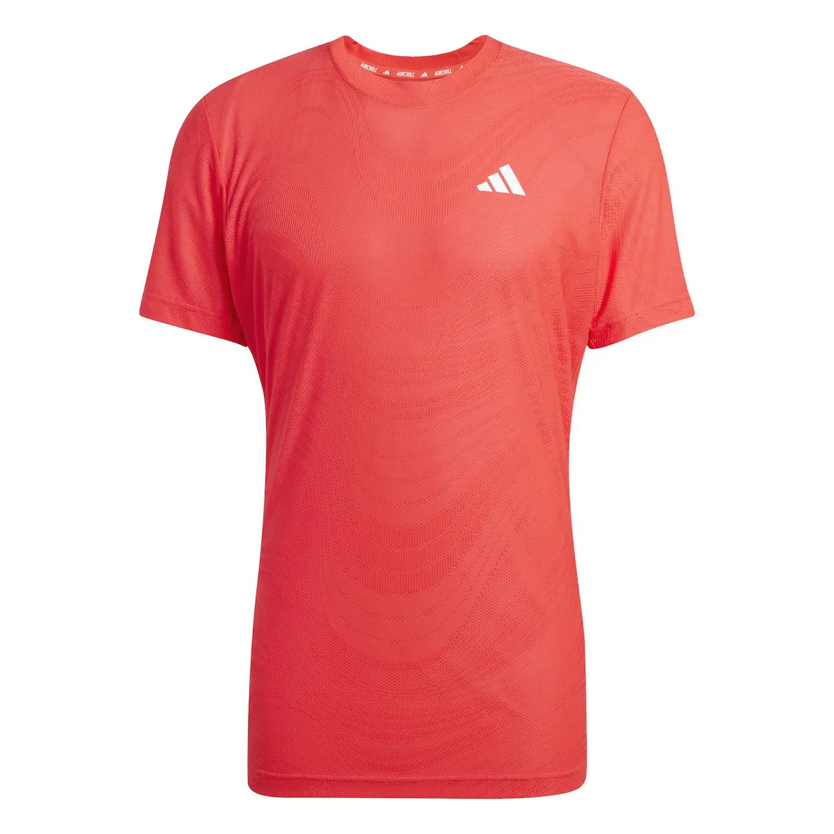 Мужская теннисная рубашка Adidas FLFT PRO, цвет Salmón — фото 4
