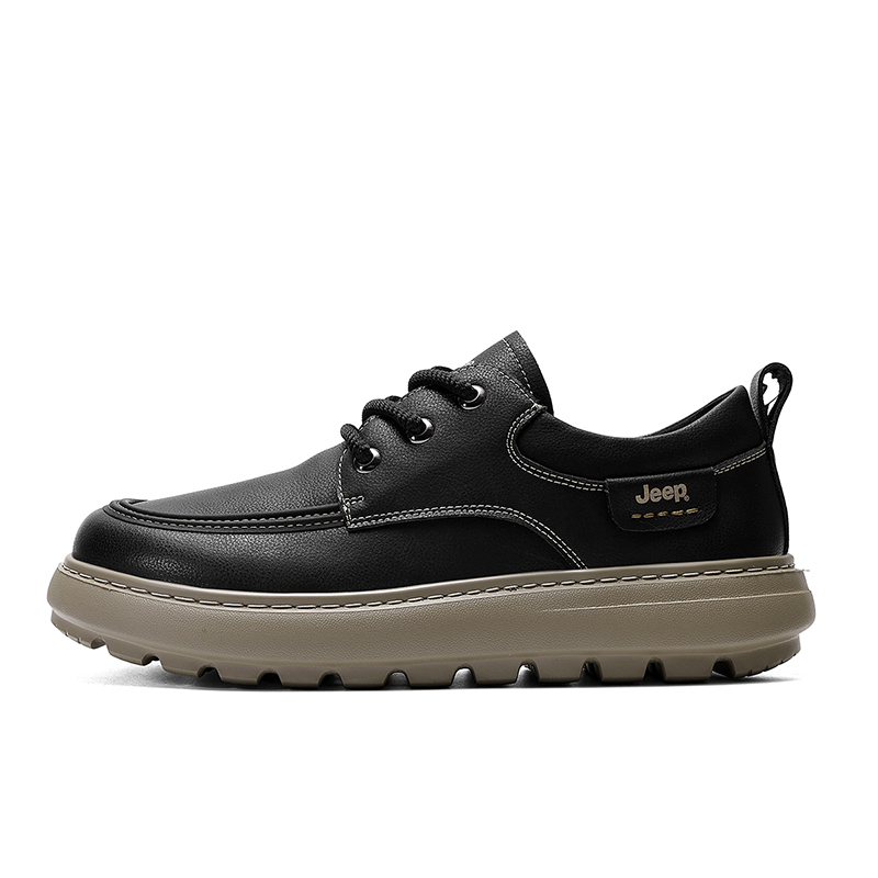 Jeep Мужские повседневные кроссовки Men's Low top Black, Khaki — фото 3