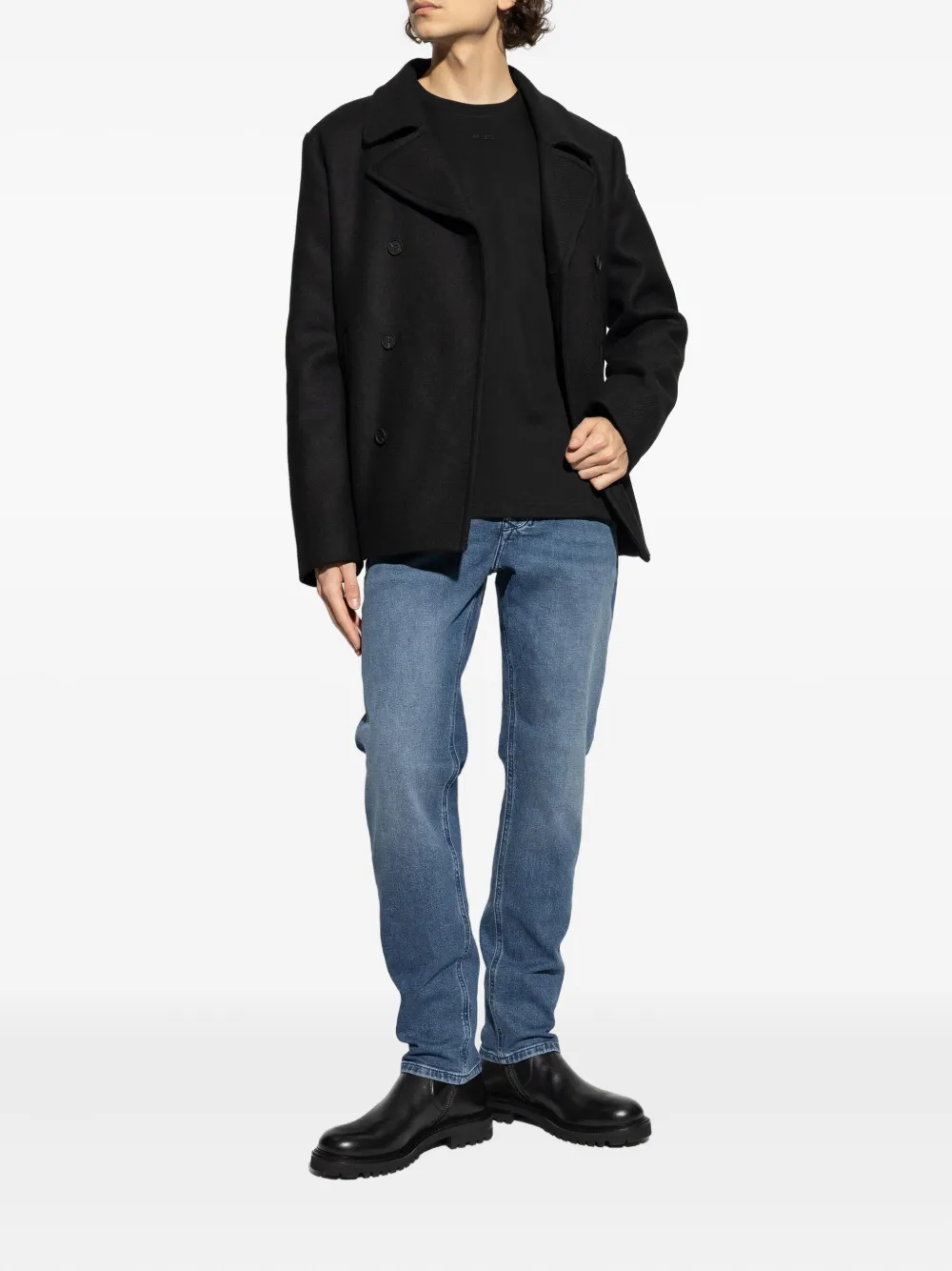 Футболка T-Adjust-LS-V1 с длинными рукавами Diesel, черный — фото 2