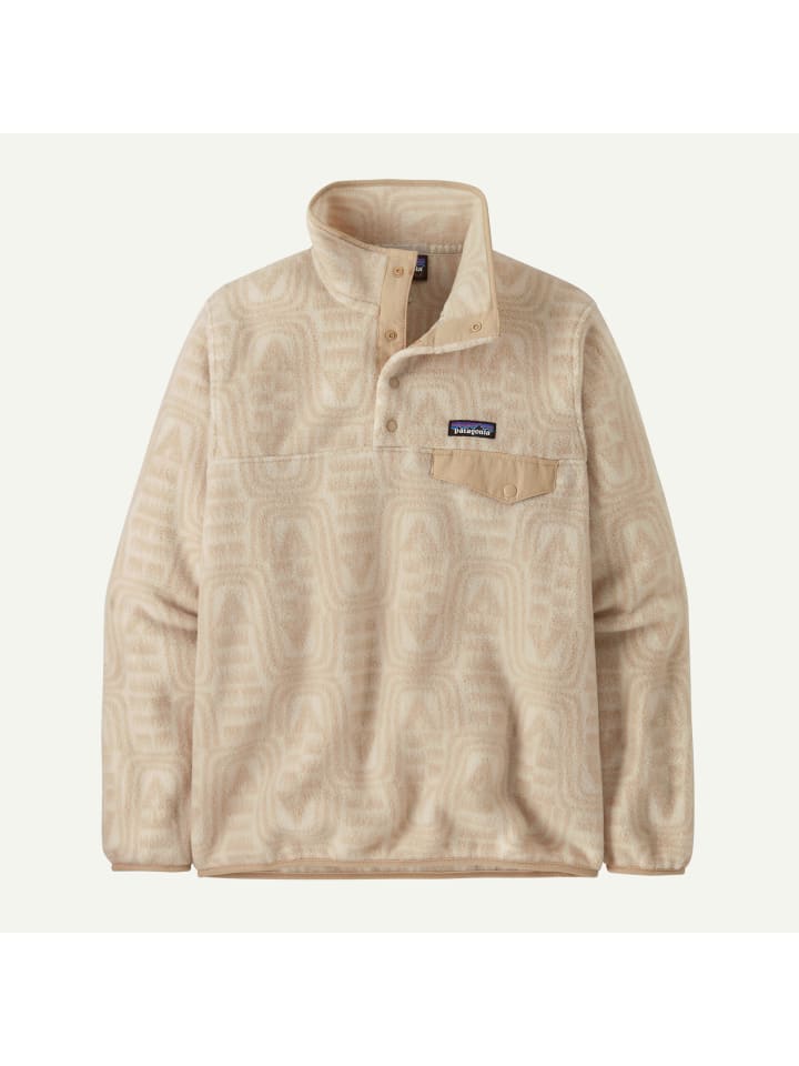 

Patagonia бежевый флисовый пуловер