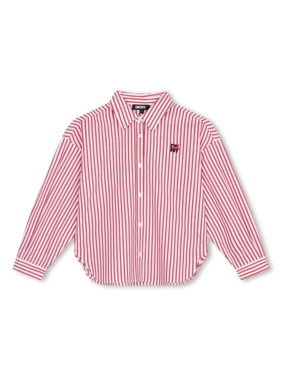 

Dkny Kids рубашка в полоску, красный