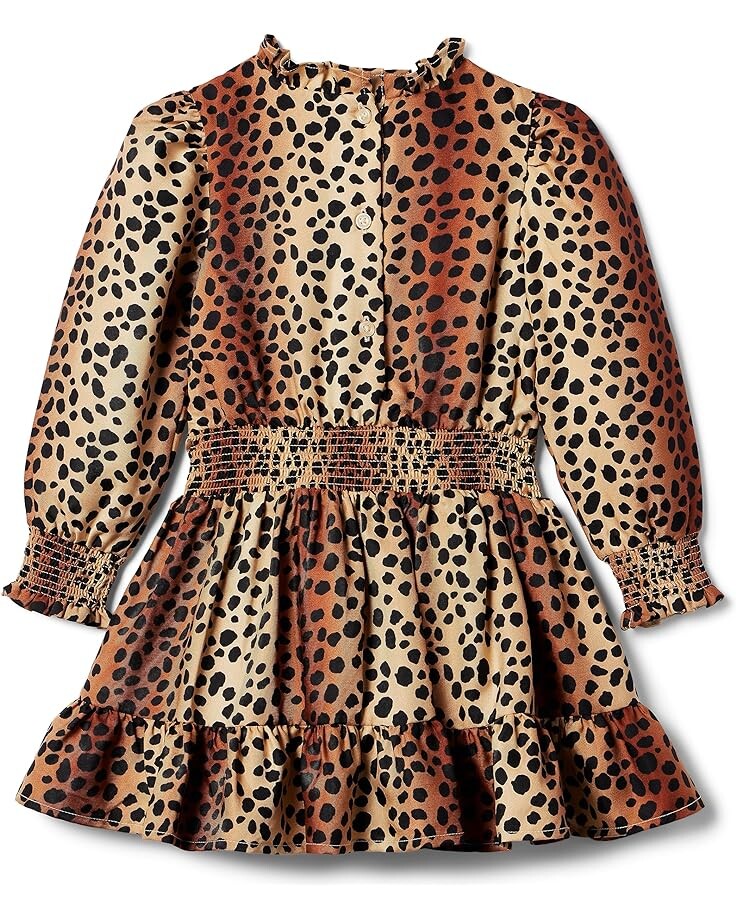 

Платье Janie and Jack Animal Print Satin Dress, цвет Multicolor