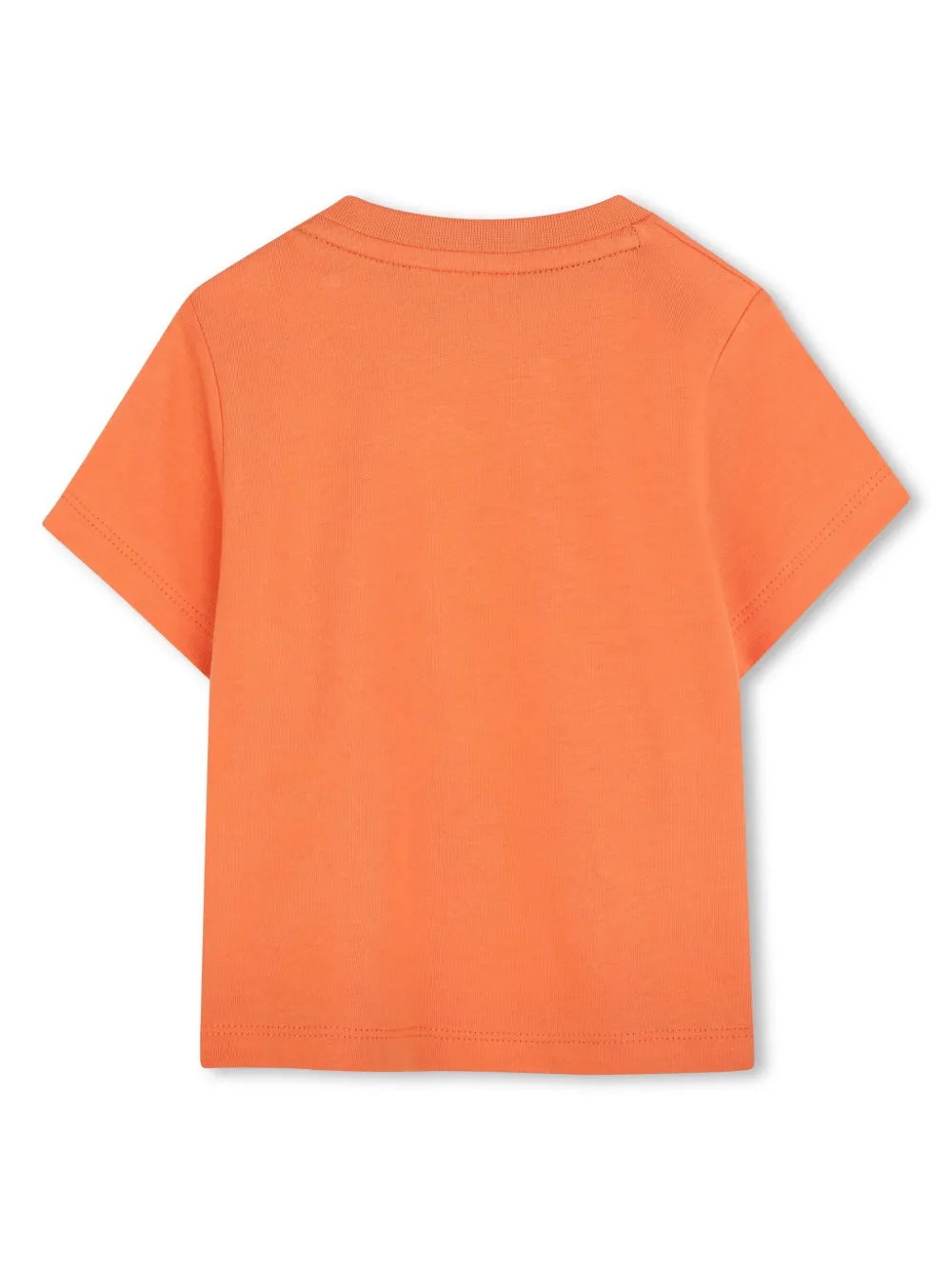 Футболка с графичным принтом BOSS Kidswear, оранжевый — фото 2