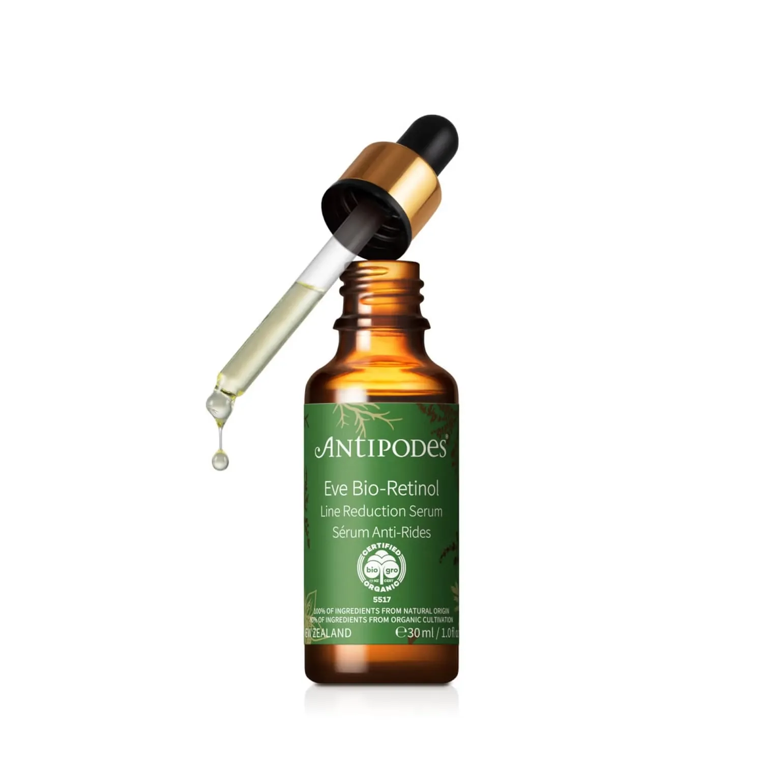 Сыворотка Antipodes — Eve Bio-Retinol для уменьшения морщин, 30 мл