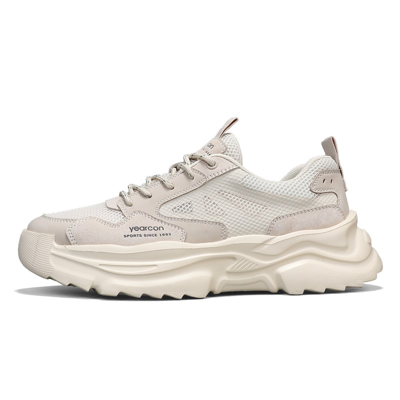 

YEARCON Мужские низкие кеды абрикосовые, цвет Apricot