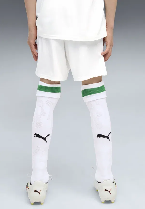 Шорты Borussia Mönchengladbach 26/27 Club Wear Puma, белый-архивный зеленый — фото 3