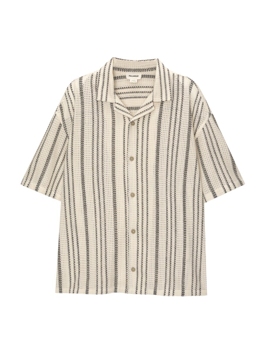 

Рубашка Pull&Bear Comfort fit Button Up, цвет Wool white