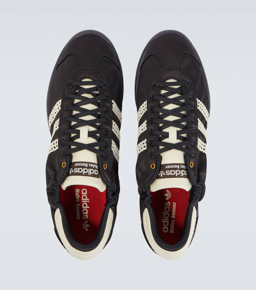 Бархатные кроссовки Wales Bonner Karintha Adidas, Black — фото 4