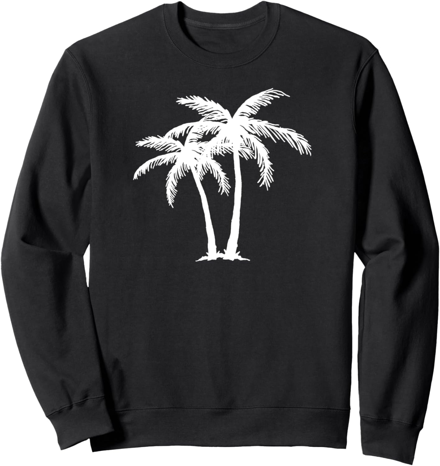 

Толстовка с изображением пальм, отдыха на пляже, путешествий, в тропическом стиле Palm Tree, черный