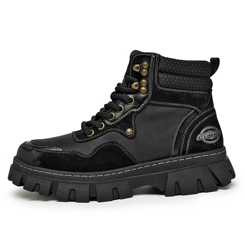 

RBV Мужские ботинки Martin золотые, черные, золотые, с подкладкой, черные, с подкладкой — черные, с подкладкой, цвет Black, Padded