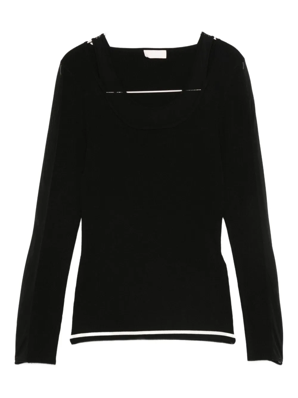 

Топ cut-out top LIU JO, черный
