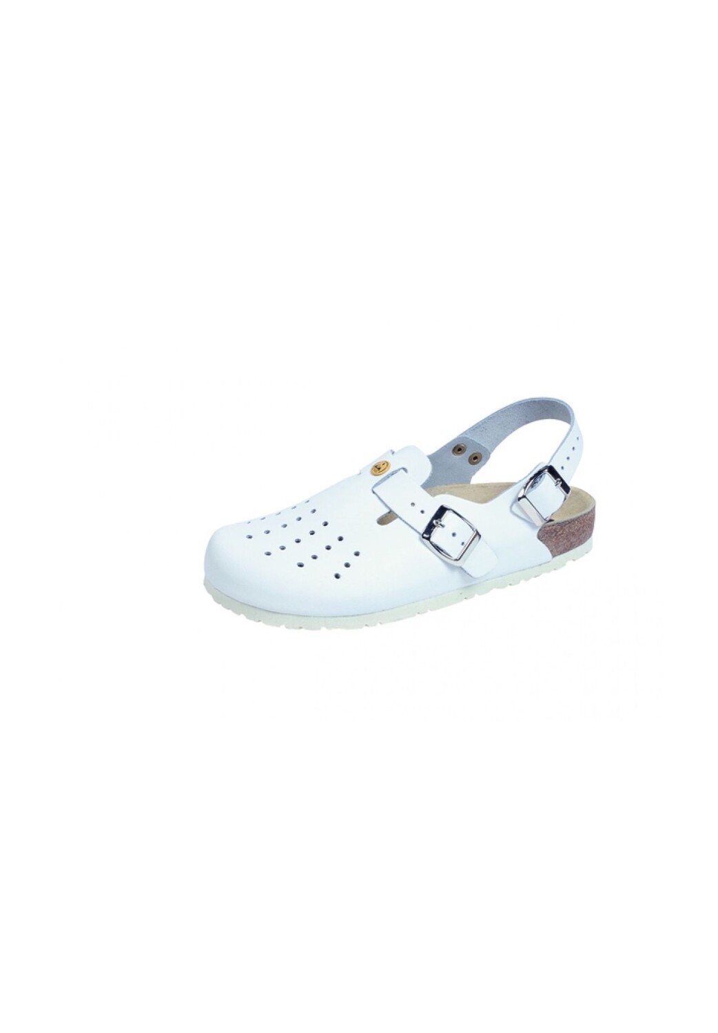 Сабо женские ESD Schuhmode Weeger с ремешком, белый
