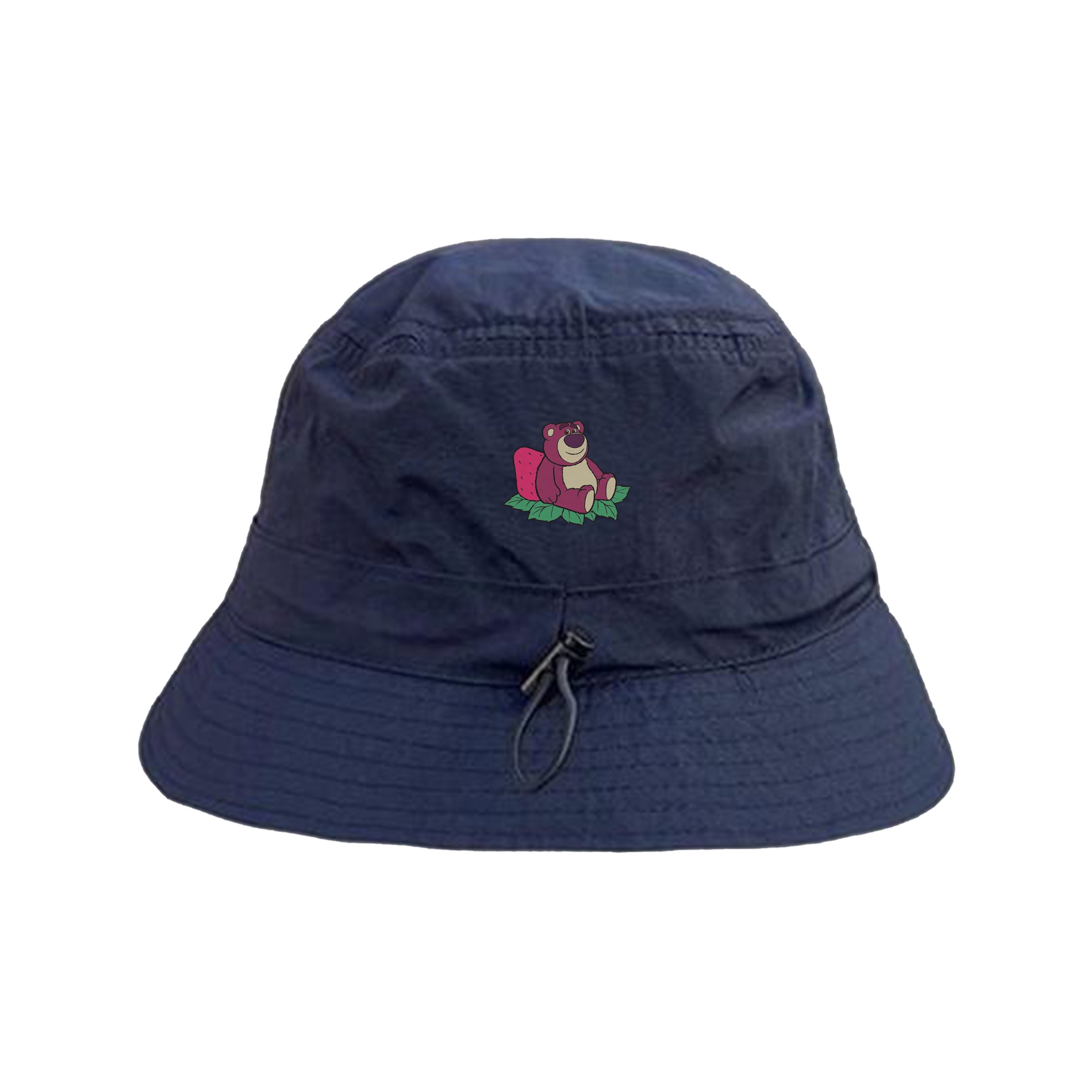 

Disney Ковшовая шляпа из полиэстера серии Strawberry Bear Унисекс, Navy Blue