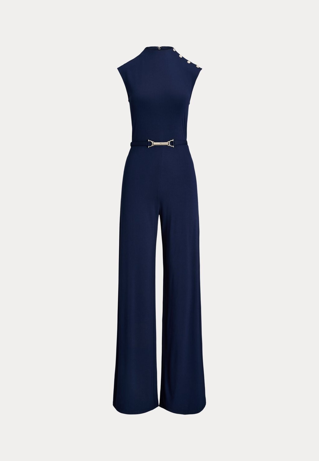 

Комбинезон BELTED MOCKNECK JUMPSUIT Ralph Lauren, синий
