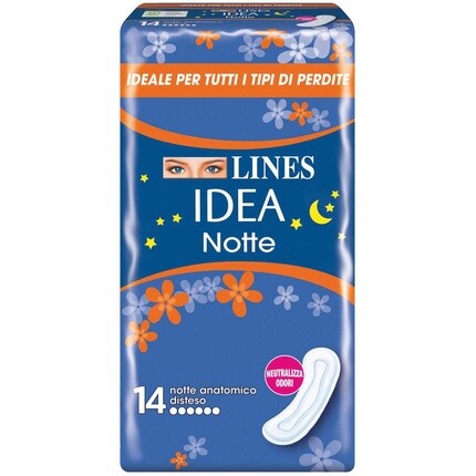 

Lines Idea Night Extra Long — упаковка из 14 шт.