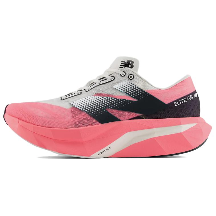 New Balance FuelCell SuperComp Elite V4 Ultra Pink White Black, розовый/черный