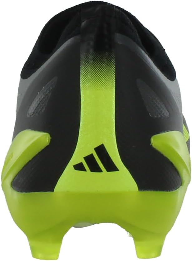 Кроссовки Adidas Unisex-Adult X Crazyfast League Firm Ground, черный/желтый/серый — фото 3