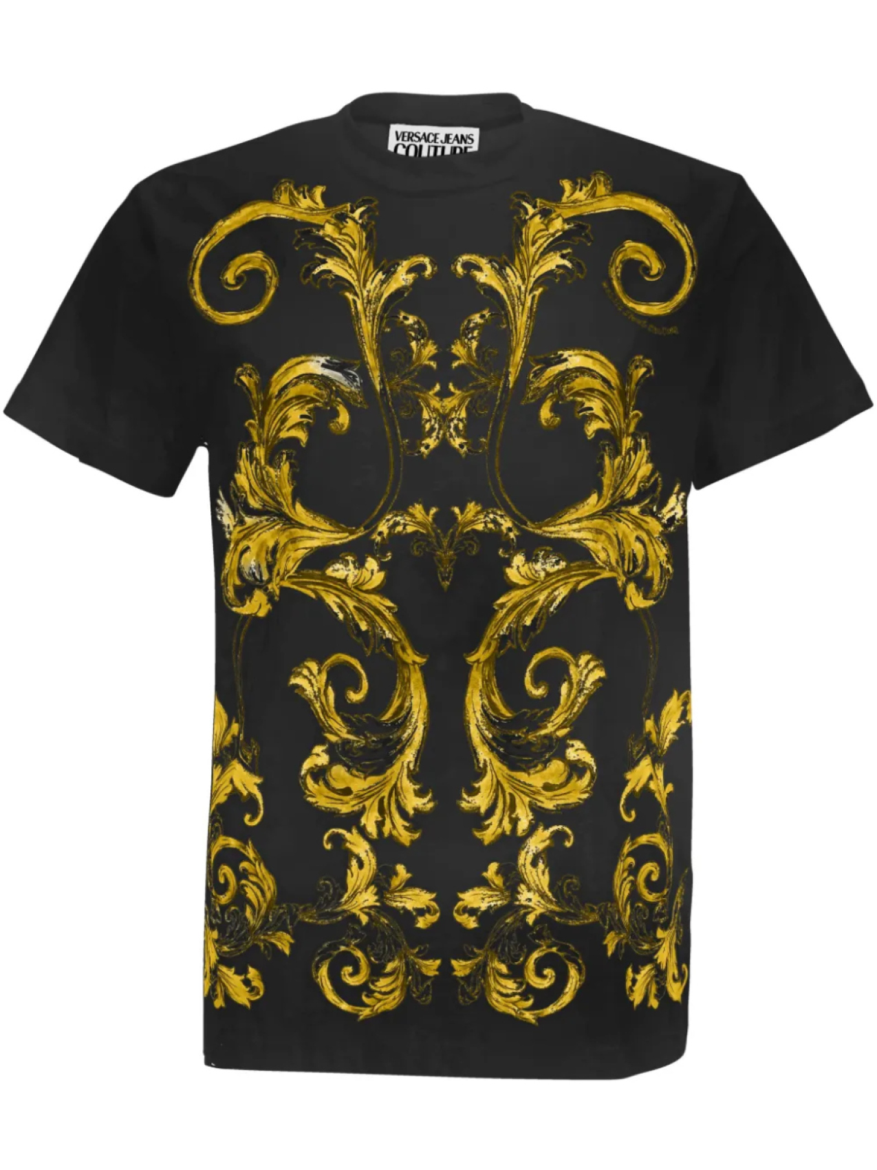 

Футболка с принтом Barocco Versace Jeans Couture, черный