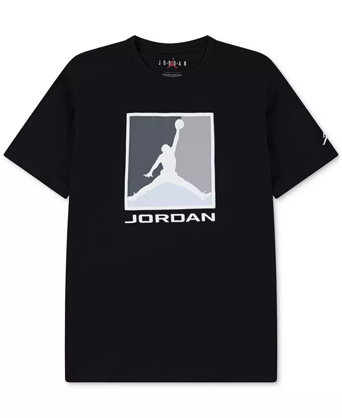 

Футболка Big Boys Flight Essentials Boxed Logo 3.0 Jordan, черный