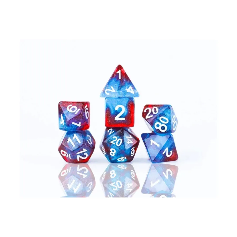 

Набор Poly Set - Celestial - Starry Skies (8), RPG Dice Sets