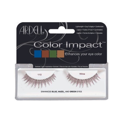 

Оригинальный цветной ресниц Color Impact Lash 110, оттенок Wine Ardell