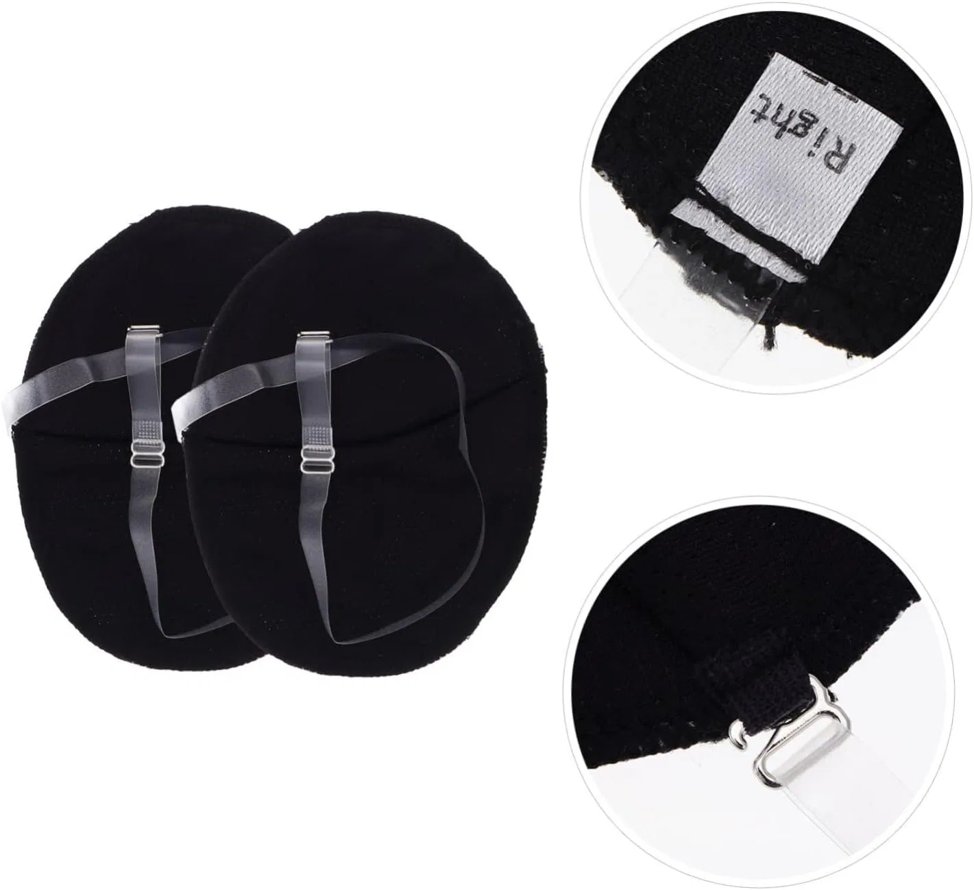 Дезодорант-прокладка для подмышек Popetpop, 1 пара, белый — фото 3