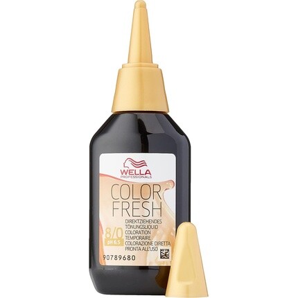 Полуперманентная краска для волос Color Fresh № 8/0 Светло-русый 75 мл, Wella — фото 2