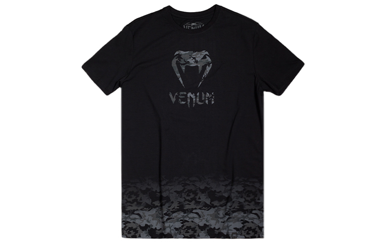 

Футболки унисекс с круглым вырезом, умеренно прямой крой Venum, camouflage черный