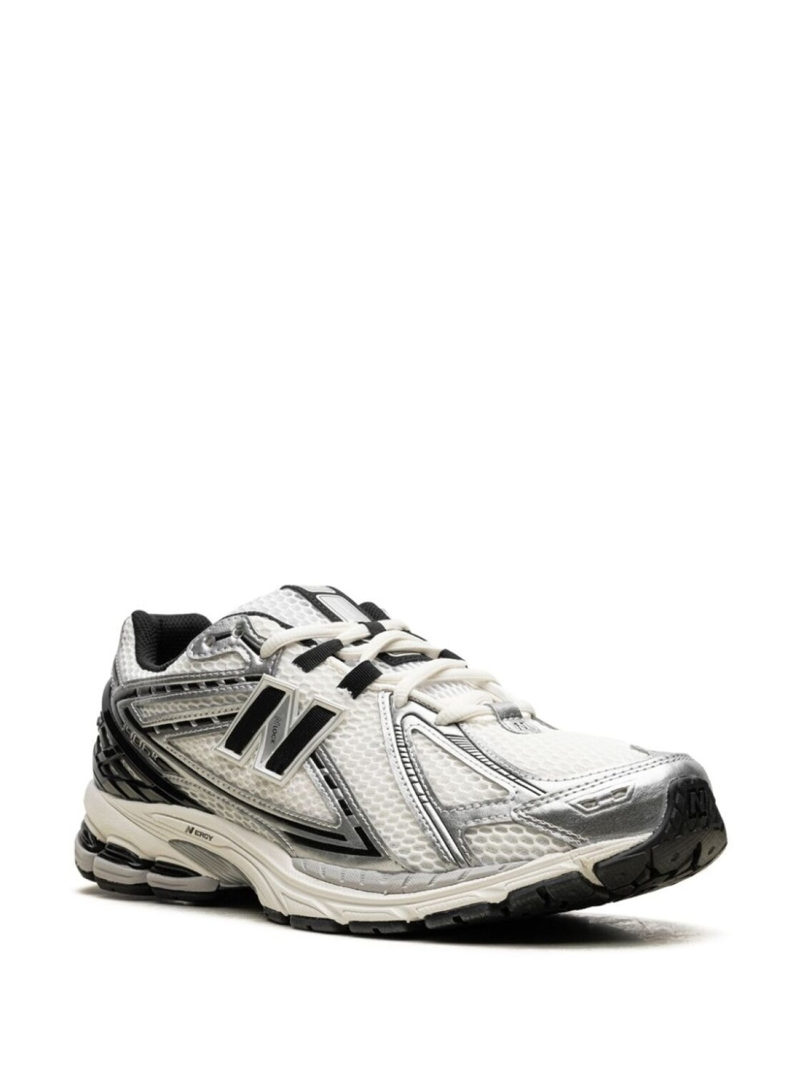 New Balance кроссовки M1906 "Металликовое серебро", черный — фото 2