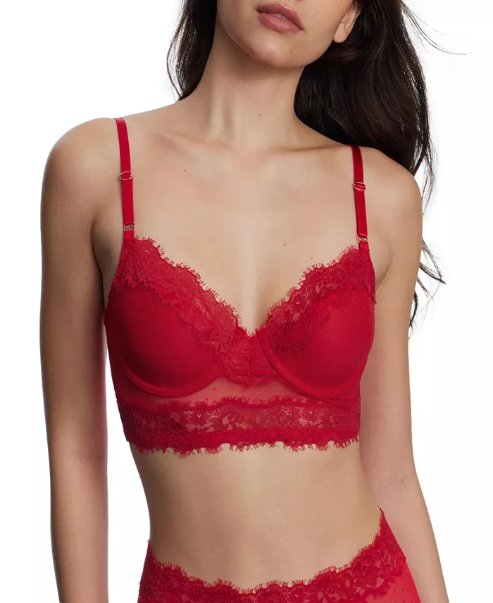 

Женский бюстгальтер Entice Longline Light Linen Skarlett Blue, красный