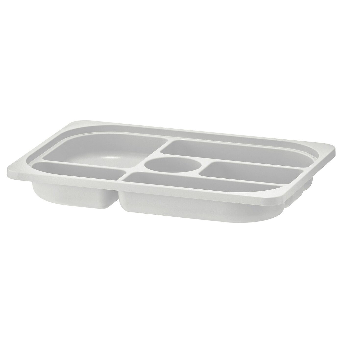 

Поддон для хранения с отделениями IKEA, 42x30x5 см, серый