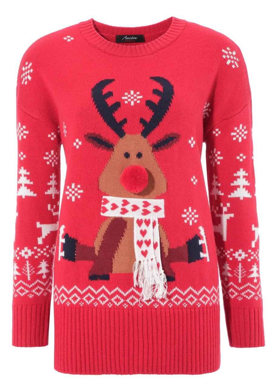 

Свитер Aniston CASUAL, Red