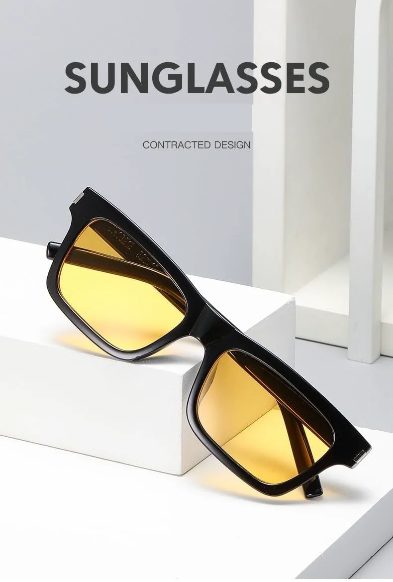 

Мужские солнцезащитные очки для отдыха в маленькой оправе, для вождения на открытом воздухе, женские солнцезащитные очки для шопинга Generic, Multi-colored