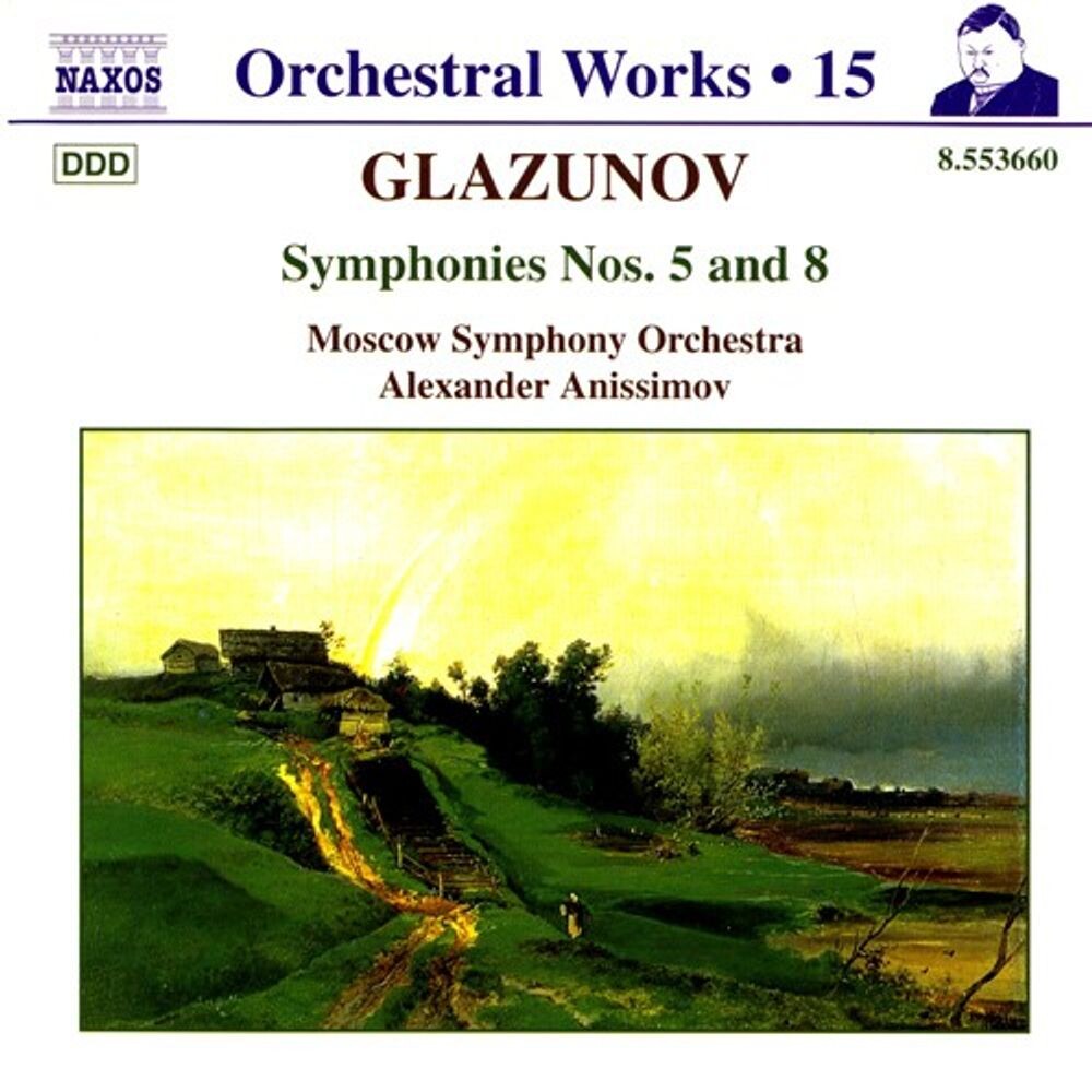

Диск CD Glazunov: Symphonies Nos. 5 & 8 - Alexander Glazunov