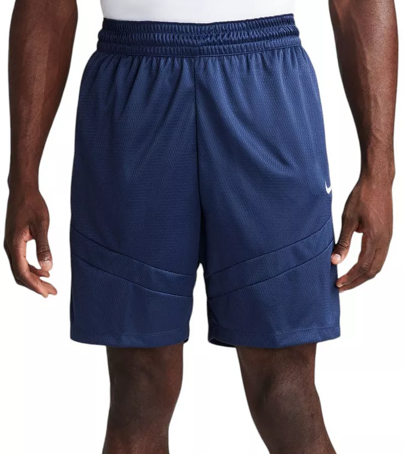

Мужские баскетбольные шорты Nike Dri-FIT Icon 8 дюймов, цвет Midnight Navy/White
