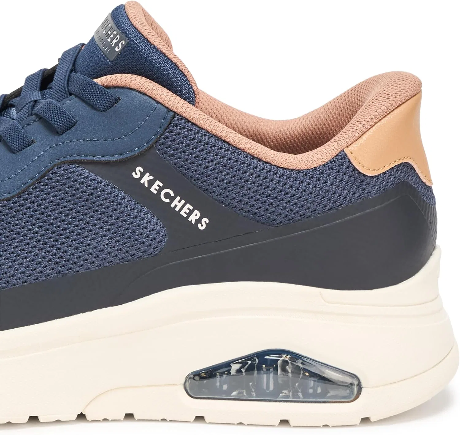 Мужские кроссовки Skechers UNO Flex Step N Knit, Navy — фото 4