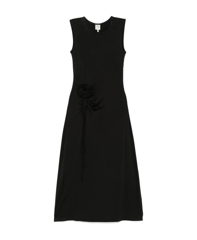 

Черное платье без рукавов с отделкой в виде роз. Baum Und Pferdgarten, черный