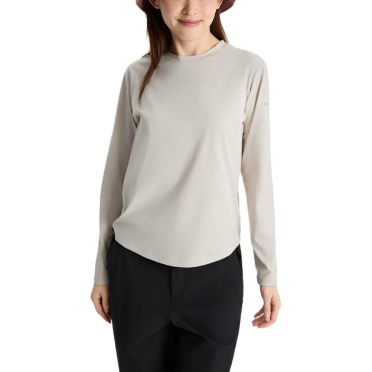 

Columbia Transit Drop Shoulder Sleeve футболка женская Light Khaki, Хаки, Columbia Transit Drop Shoulder Sleeve футболка женская Light Khaki