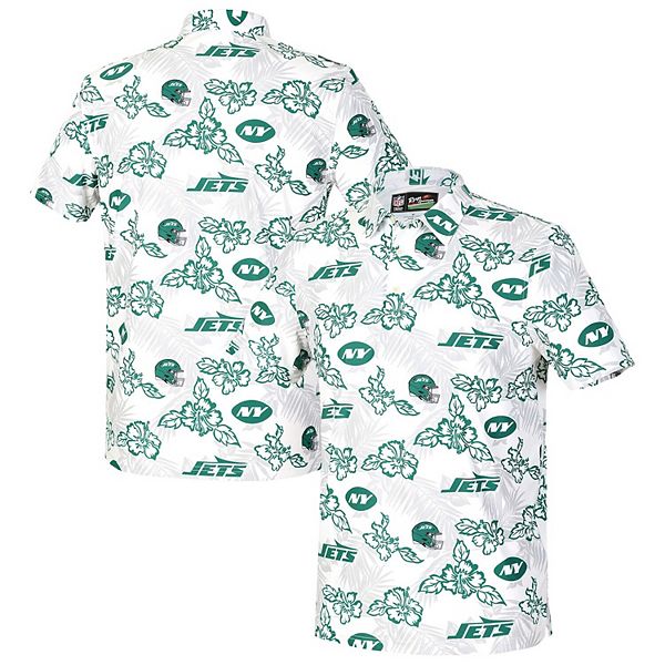 

Мужская белая футболка New York Jets PUA Performance Game Day Reyn Spooner