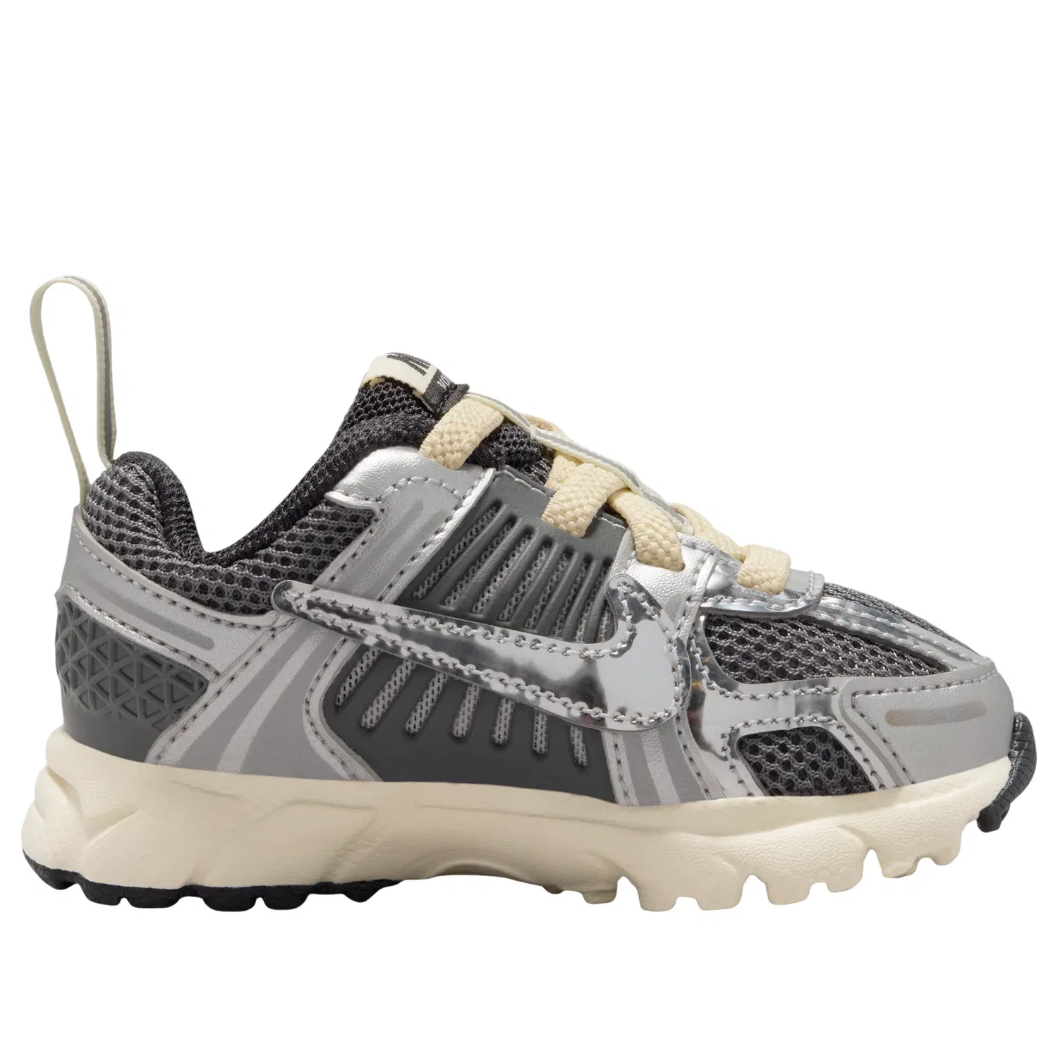 Кроссовки Nike Air Zoom Vomero 5 'Iron Grey Coconut Milk Chrome' IM9466-002, серый — фото 4