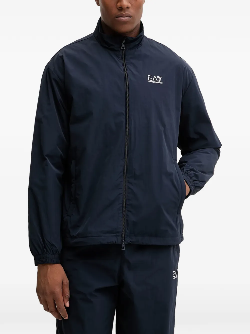 

Спортивный костюм с логотипом Ea7 Emporio Armani, синий