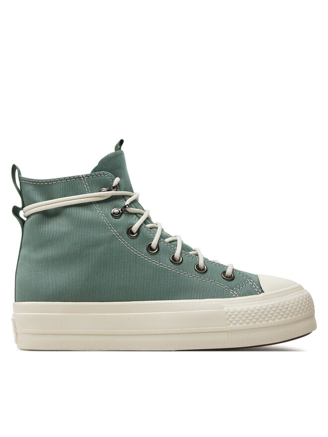 

Кеды Converse Chuck Taylor All Star Lift Platform Play On Utility, зеленый