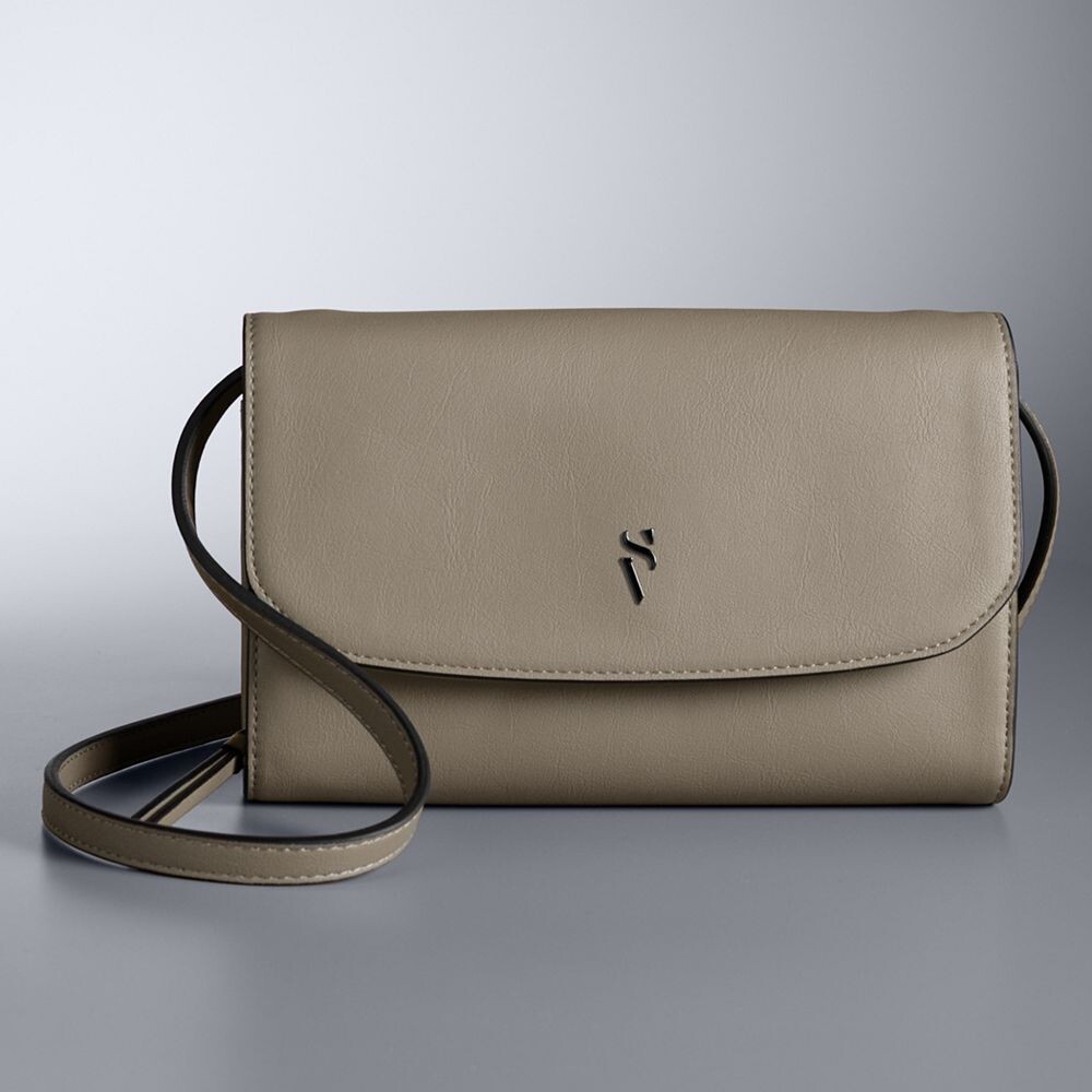 

Simply Vera Фирменная мини-сумка через плечо Vera Wang Simply Vera Vera Wang, цвет Moon Rock