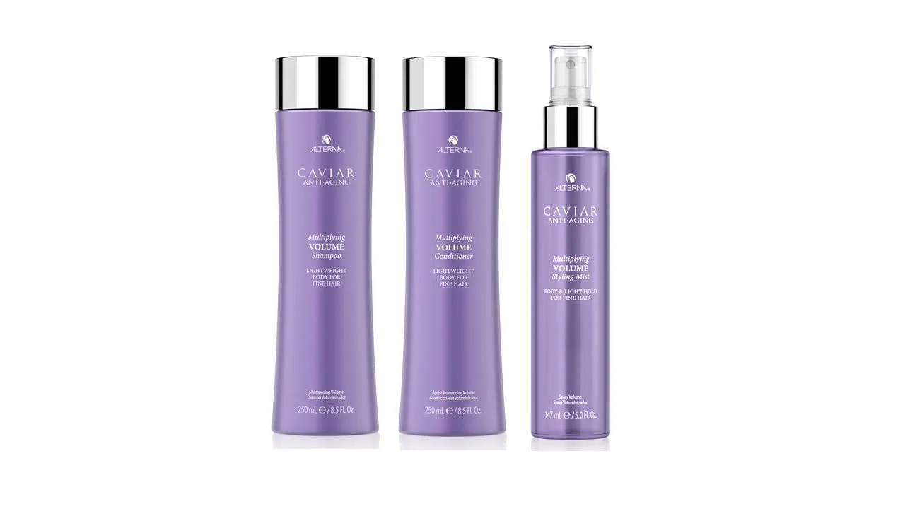 Шампунь Alterna CAVIAR Anti-Aging Multiplying Volume | Для тонких, ослабленных и редких волос | Мгновенно придает объем и густоту | Без сульфатов