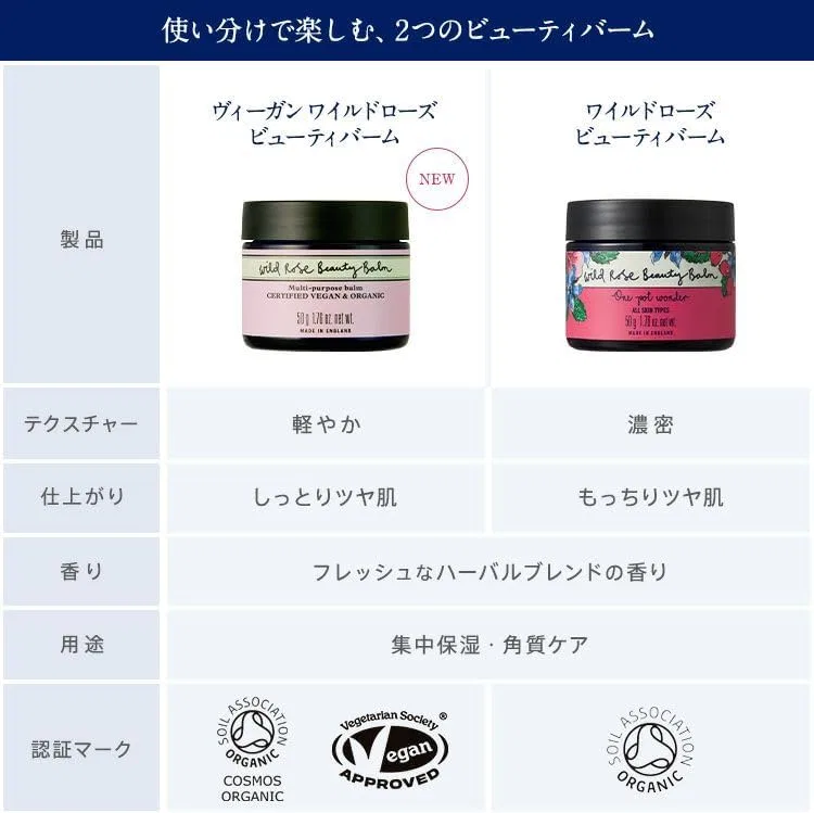 Молочко для умывания Neal's Yard Remedies — Очищающее молочко Vegan Wild Rose Beauty Balm, 50 г — фото 4
