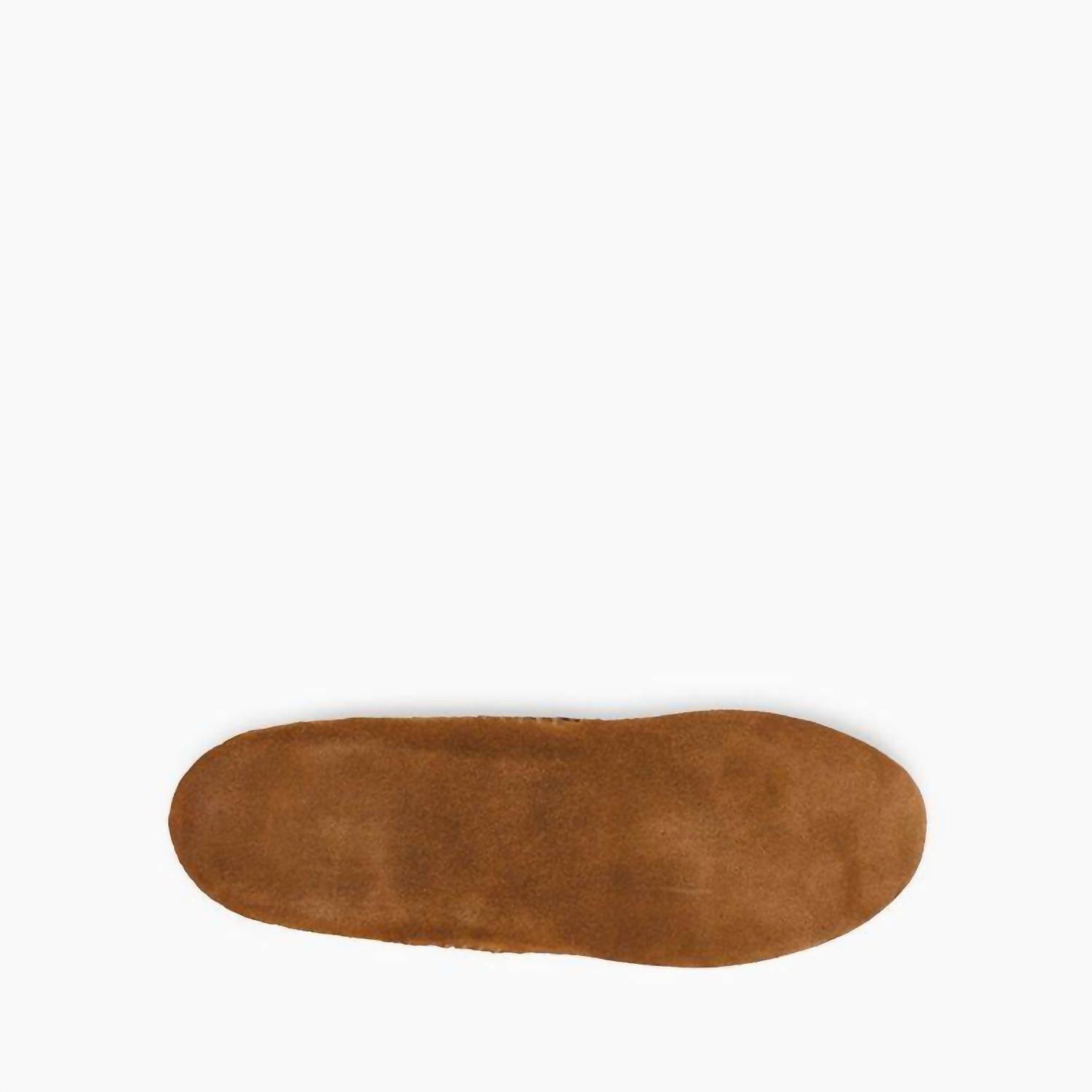 Женские сапоги на молнии сзади с мягкой подошвой в коричневом цвете Minnetonka — фото 4