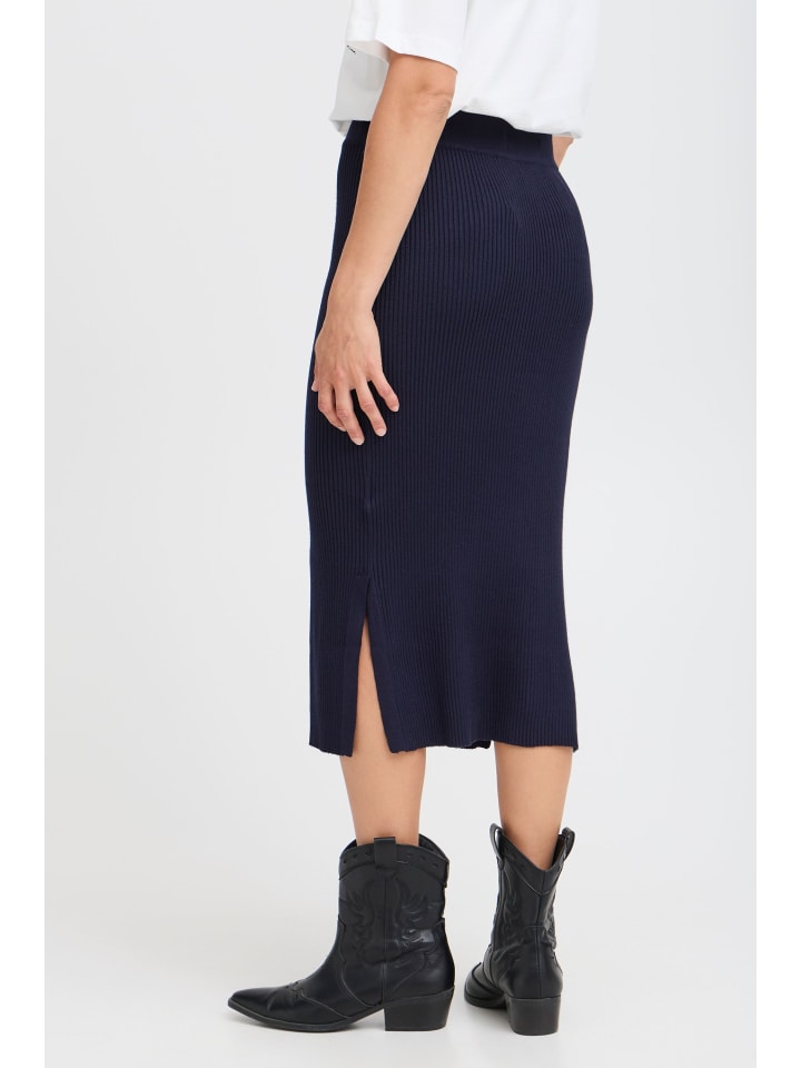 

Юбка-карандаш PZSARA, облегающая, цвета Темный сапфир PULZ Jeans