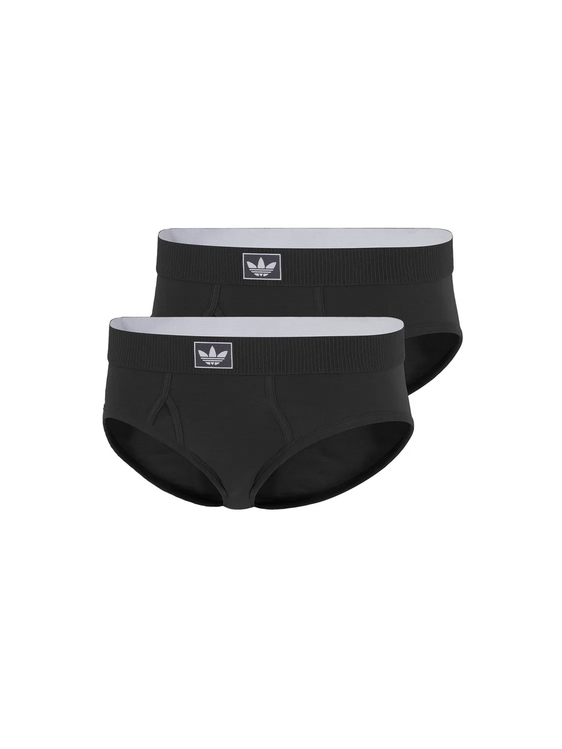 Трусы мужские Adidas Originals Comfort Cotton Rib черного цвета