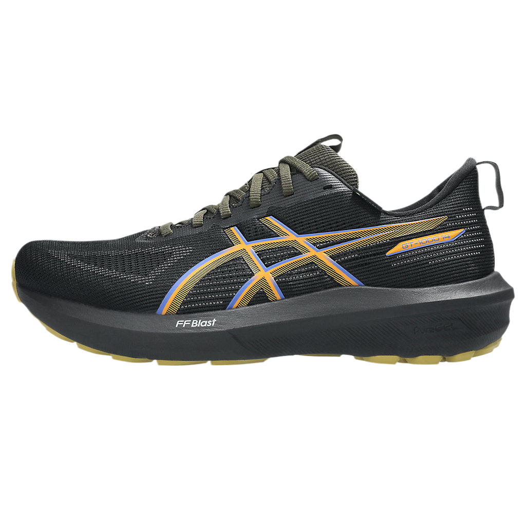 

ASICS Кроссовки для бега GT 1000 14 Shock Absorbers Low Top мужские черные